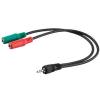 Goobay Audio Cable for Headsets 30cm 50467
